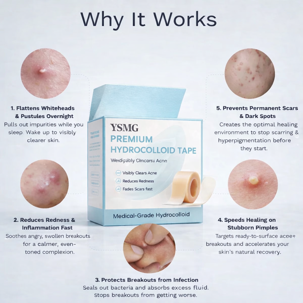 Hydrocolloid Healing Tape That Instantly Protects & Repairs Skin